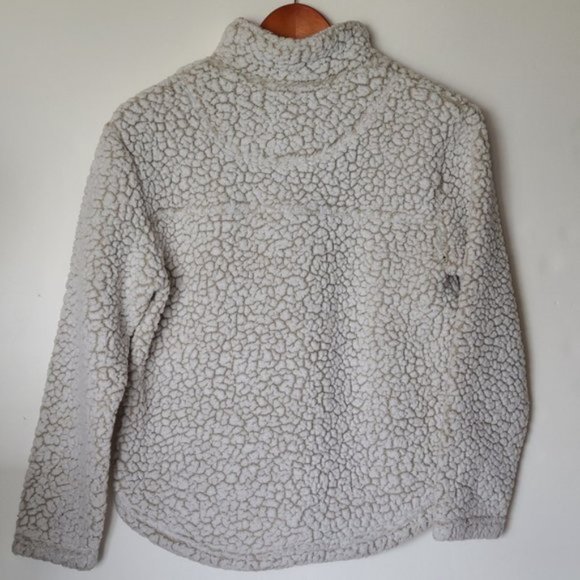Stoic 1/4-Zip Cozy Fleece Pullover Boys‎ Ivory - Picture 8 of 8